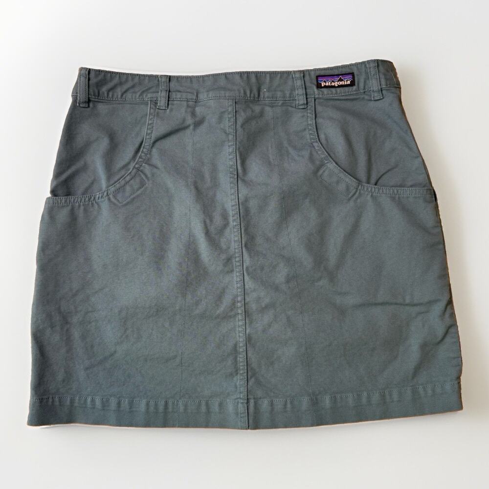 Patagonia Stand Up Skirt Women's 12 Blue Outdoors Athleisure Sportswear